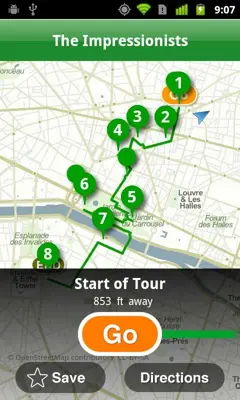 Paris android App screenshot 0