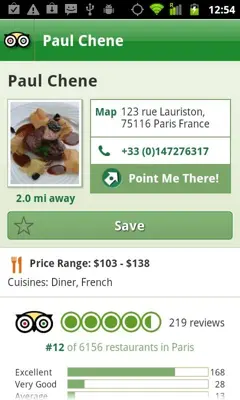 Paris android App screenshot 3