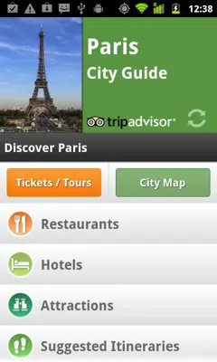 Paris android App screenshot 5